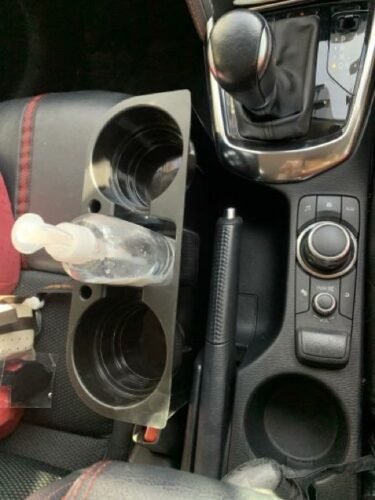 Boîte de rangement pour porte-gobelet (noir) photo review